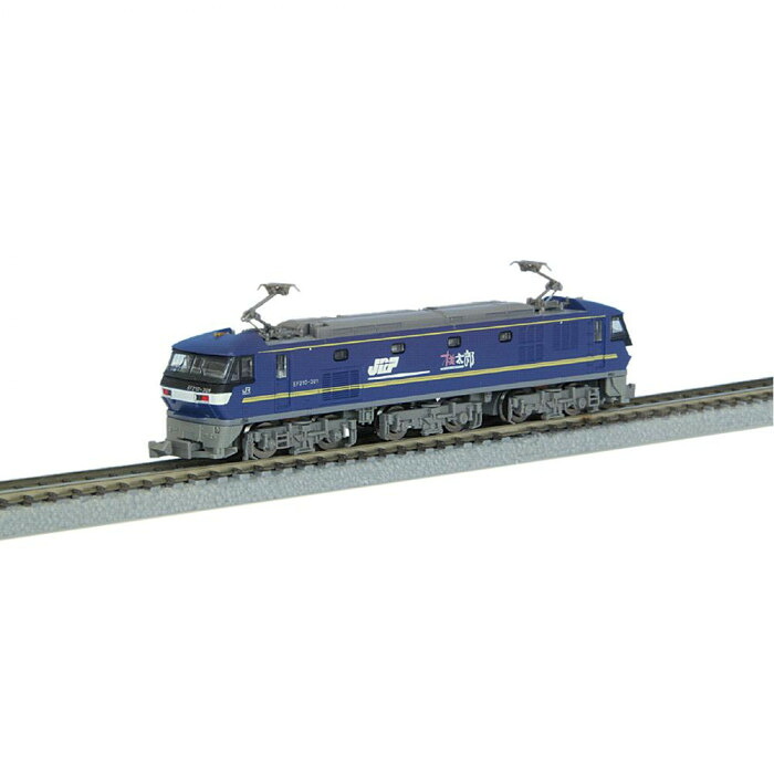 鉄道線路ひな型 Zゲージ EF210 300手合い 1/220 鉄道車両 積貨委託貨物 鉄道車両 無線電話空中線