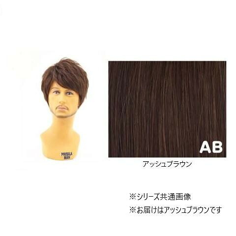 フルウィッグ ショート アッシュブラウン 耐熱 調整可能 かつら メンズ ウィッグ