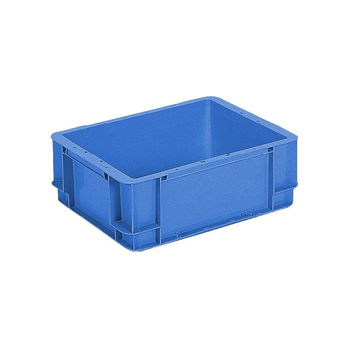 収納コンテナ ブルー サンボックス プラスチック製 連結可能 整理箱 47.8×35.8cm