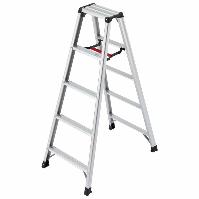脚立 軽量脚立 1.39m RZ-15c ワンタッチバー付 アルミ製 長谷川工業