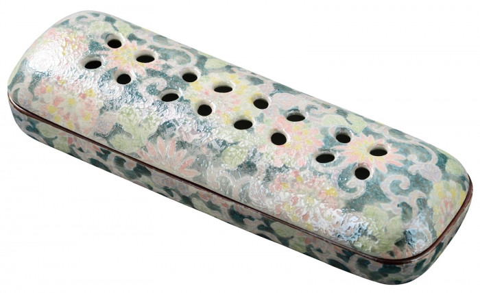 寝かせる線香皿 有田焼 陶器製 蓋付き 灰が飛び散らない 仏具 お香立て 6,919円