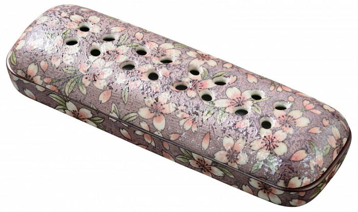 寝かせる線香皿 有田焼 陶磁器 網付 灰が飛び散らない 桜ろまん 大 7,106円