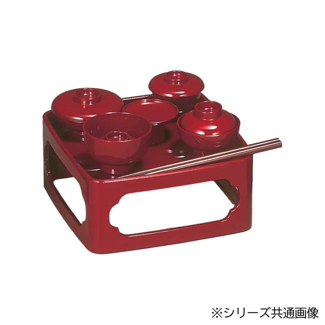 仏膳 8寸 朱 精進料理 供養 仏具 命日 法事 お盆 お彼岸 お膳 セット