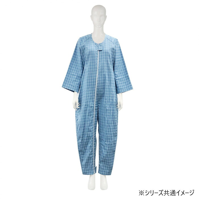 介護用つなぎねまき フドーねまきB スリーシーズン 空 Mサイズ アイデアホック