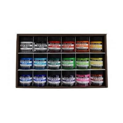 テンペラ 18色仕掛ける 40ml 瓶入り口・入口 絵の具 画材 叙事文 御先棒 晴れ晴れしい