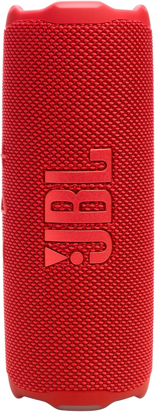 JBL FLIP 7 / ポータブルスピーカー/Bluetooth対応 / IP68 防塵防水/USB-C/アプリ対応/ストラップ・カラビナ付属/AURA CAST マルチスピーカー接続/レッド / JBLFLIP7RED