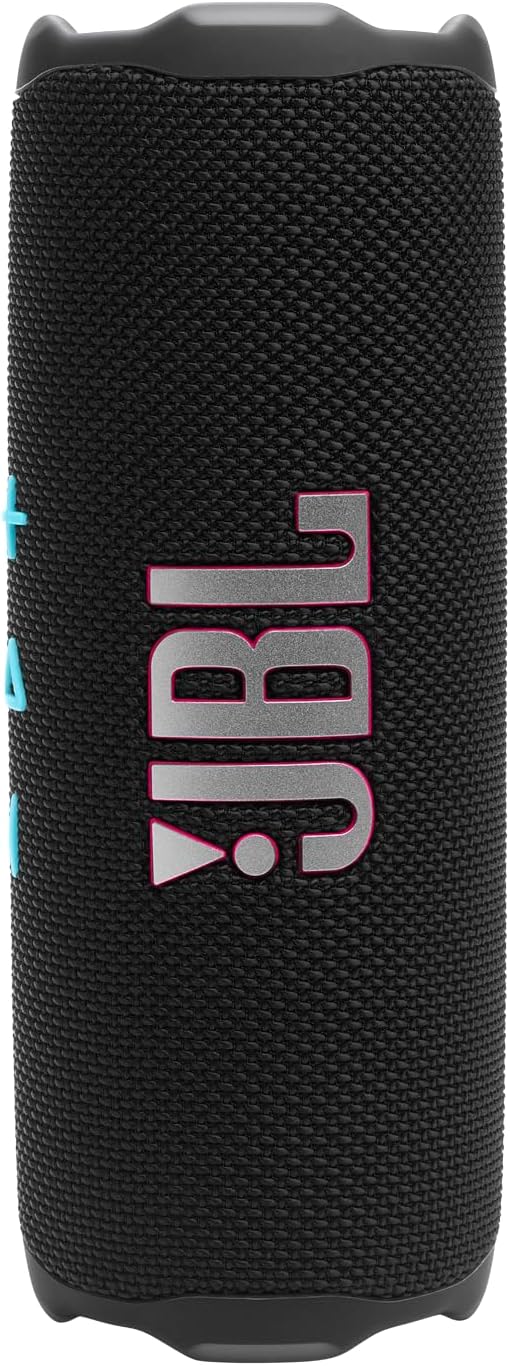 JBL FLIP 7 / ポータブルスピーカー/Bluetooth対応 / IP68 防塵防水/USB-C/アプリ対応/ストラップ・カラビナ付属/AURA CAST マルチスピーカー接続/ファンキーブラック / JBLFLIP7BLKO