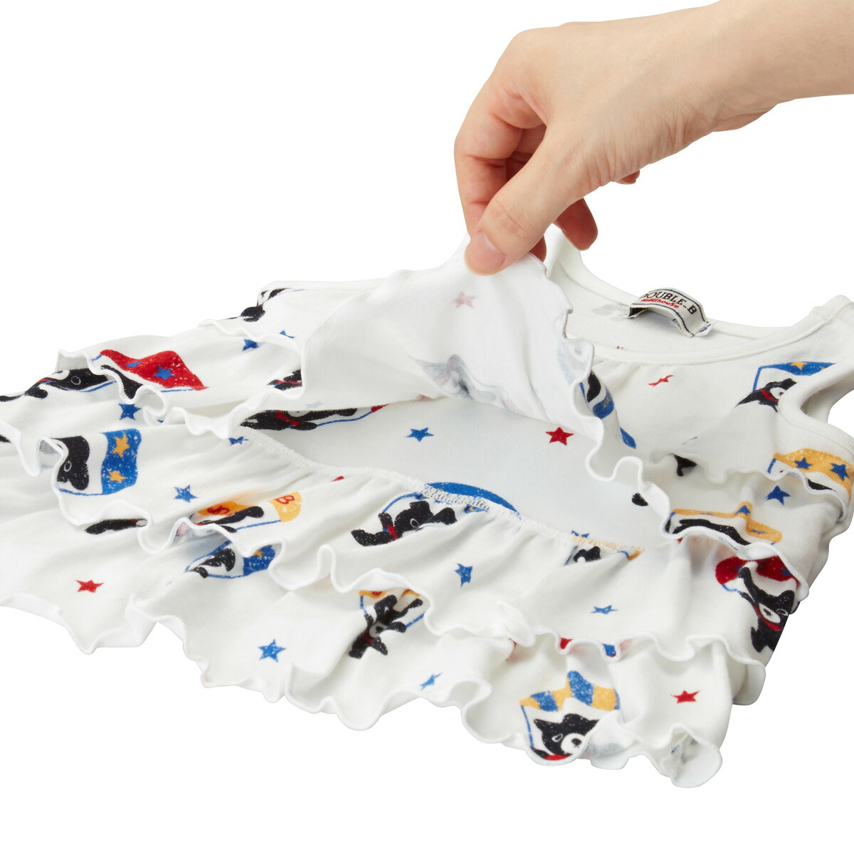 double_b(双b)降落伞花纹tiadotankutoppu(80cm.90cm)