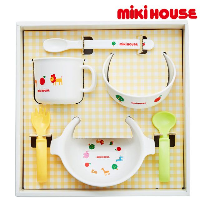 楽天市場】ミキハウス mikihouse テーブルウェアセット 食器セット