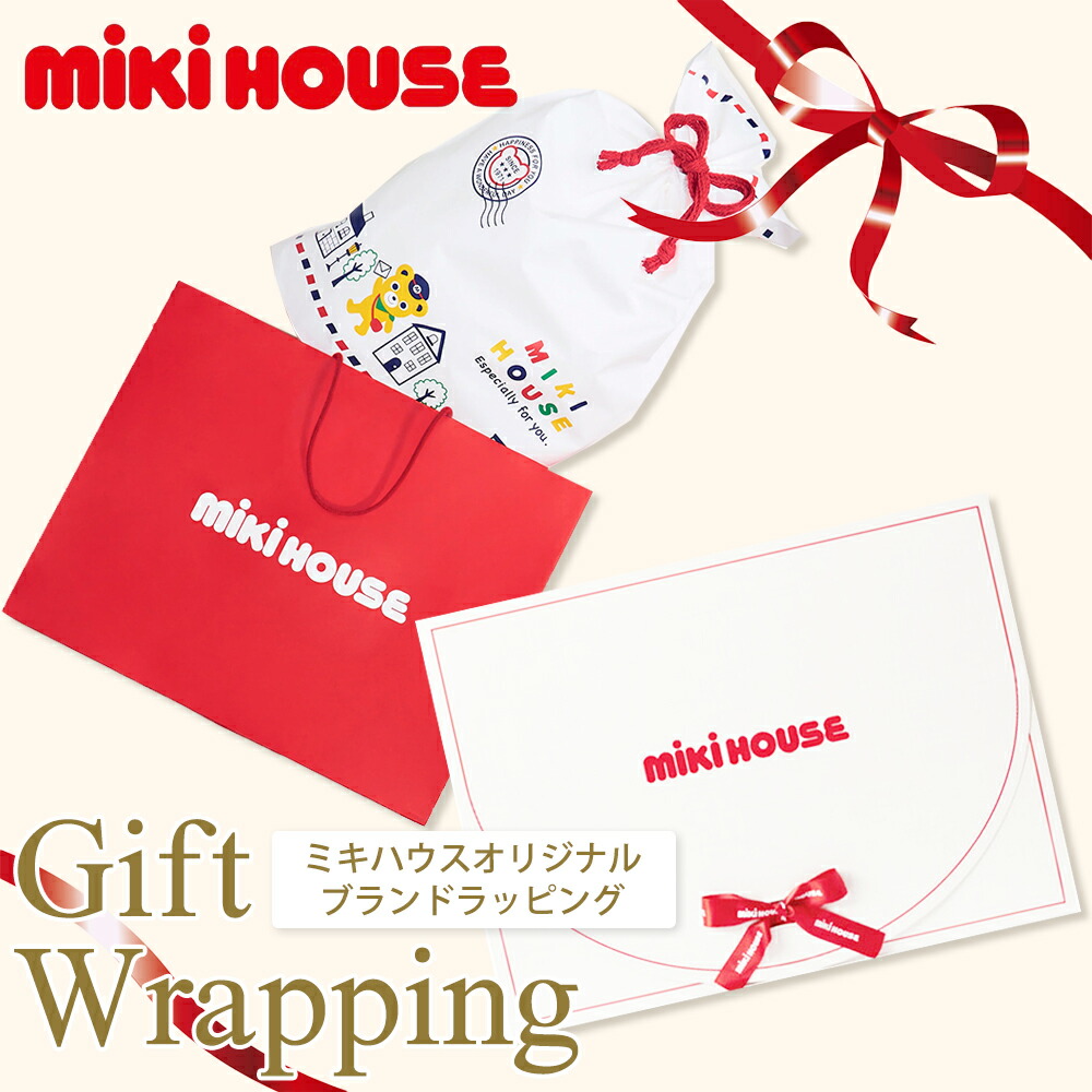 新品　ショッパー袋付き　MIKI HOUSE 刺繍マフラー ジプシー刺繍マフラー（パッケージ付） ベージュ｜ポール