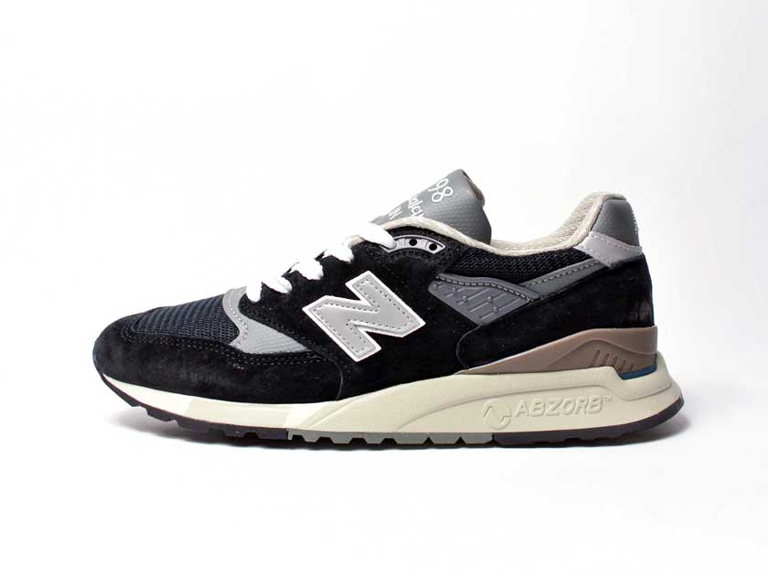 New balance ☆ made in USA M998CBB ブラック×グレー 楽天市場】【ニューバランス スニーカー】NEW BALANCE M998CBB