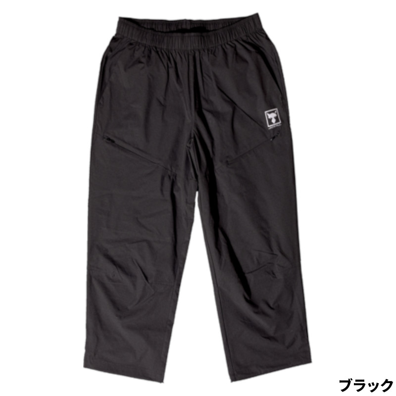 【アウトレット】 ジャッカル ウェア フレキシブルライトパンツ S ブラック