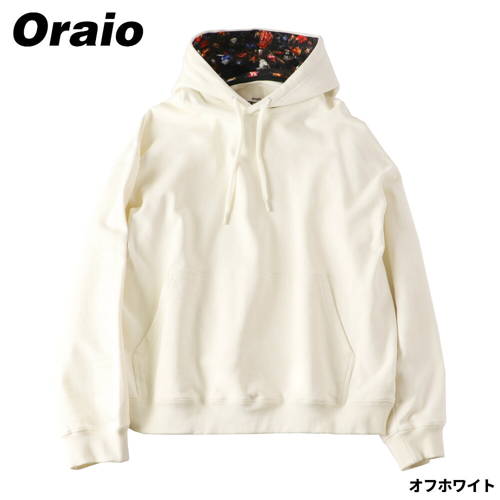 ウェア Oraio(オライオ) プルオーバーパーカー XL オフホワイト