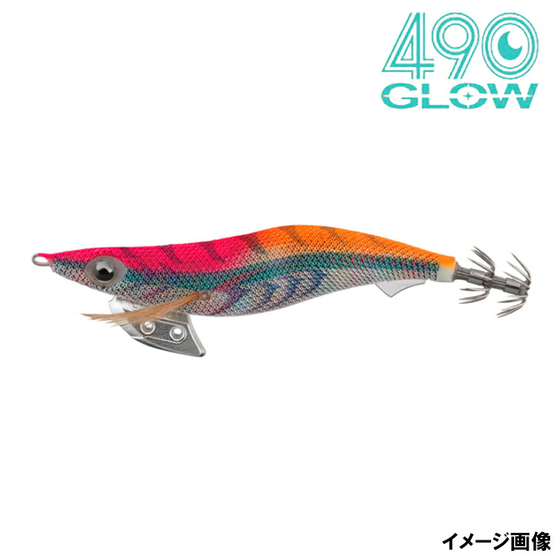 楽天市場】ヤマシタ エギ王 K 490グロー 3.5号 ぶちぶちコーラル