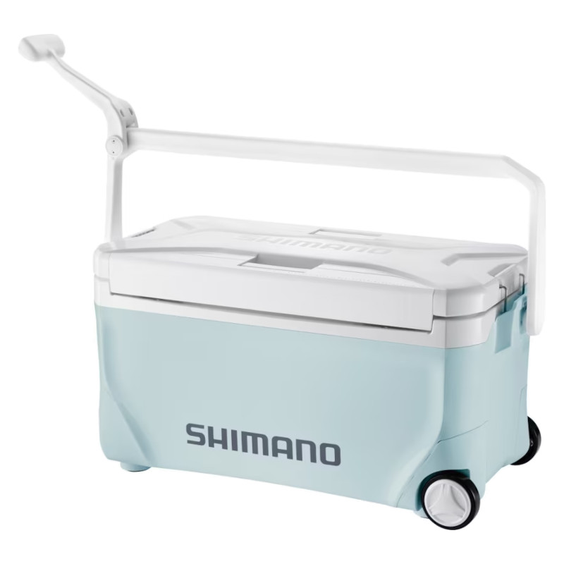 【現品限り】 シマノ クーラーボックス スペーザ ベイシス 25L キャスター インショアブルー NS-D25Y クーラーボックス