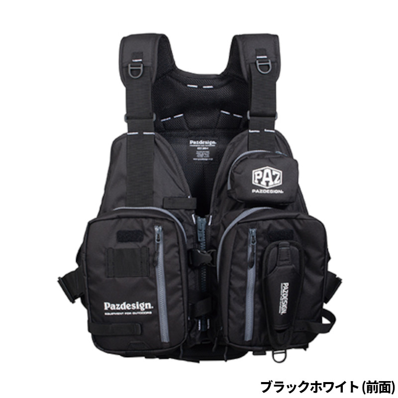 Pazdesign ライフジャケット SLV-035 PSLオールラウンドベスト ブラックホワイト 24,090円