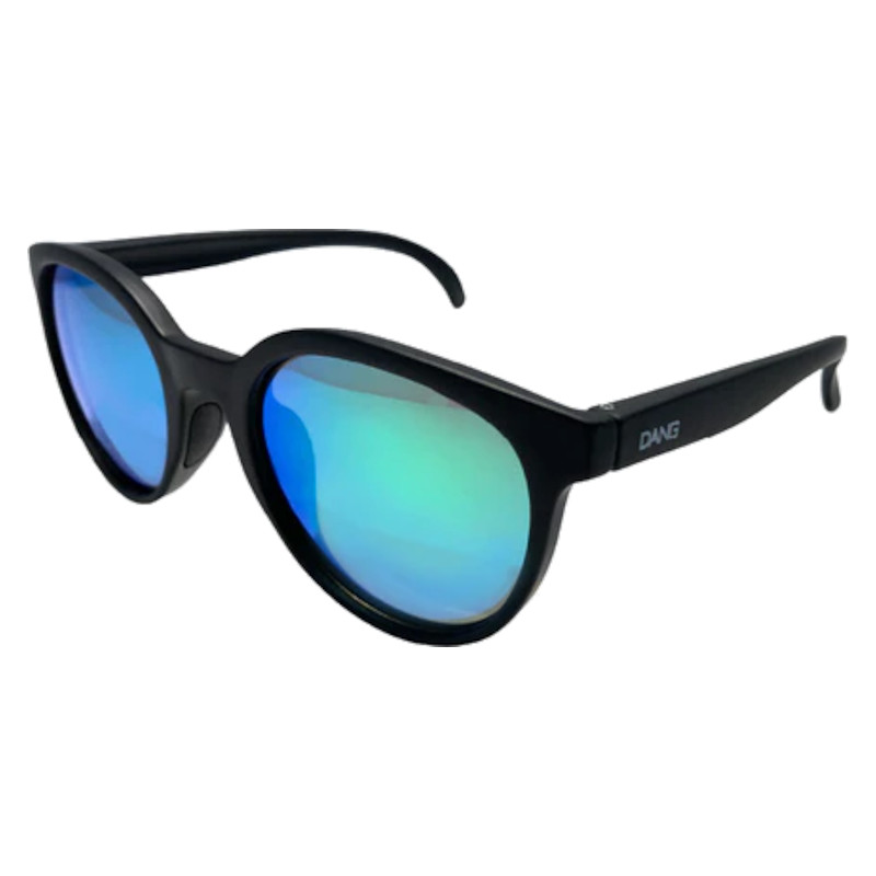 【現品限り】 ダンシェイディーズ 偏光グラス FLOATY B Black Matte×Green Mirror Polarized