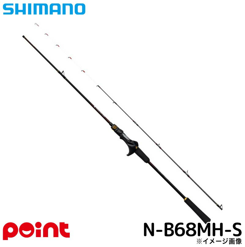 シマノ タイラバロッド 炎月 25 エンゲツ SS N-B68MH-S【大型商品】※単品注文限定、別商品との同梱不可。ご注文時は自動キャンセル対応。