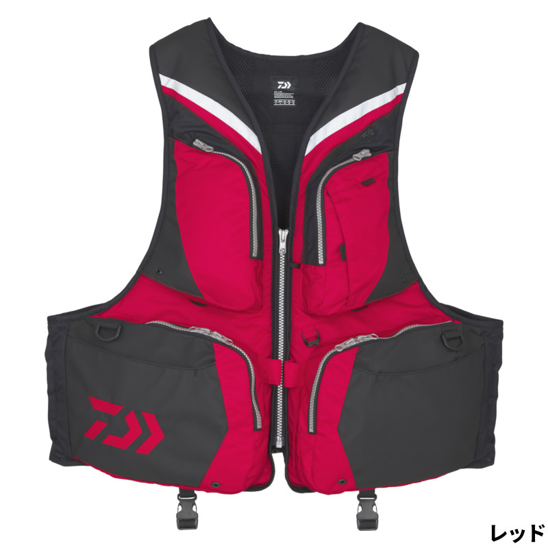 楽天市場】ダイワ DF-3321 バリアテック サイバーフロート レッド XL