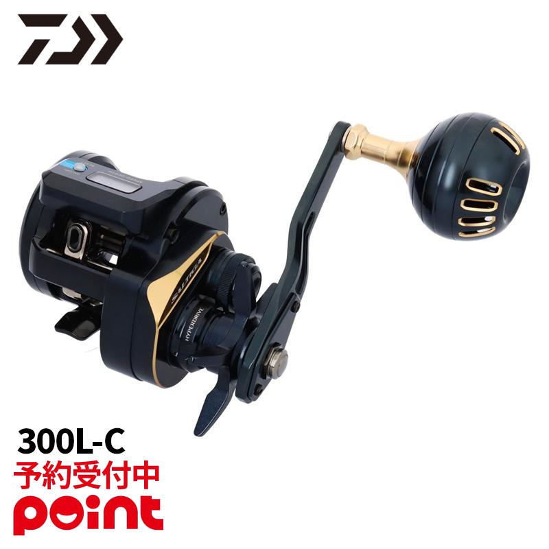 楽天市場】ダイワ 25ソルティガ 300HL / ジギング リール 左巻 : 釣具のFTO