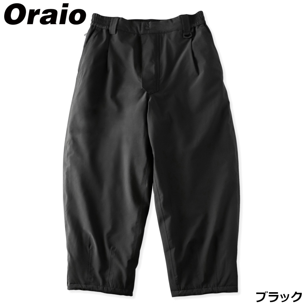Oraio ウィンタージャケット&ウィンターバックルパンツ 防寒ウェア Oraio(オライオ) ウィンターバックルパンツ 2XL ブラック