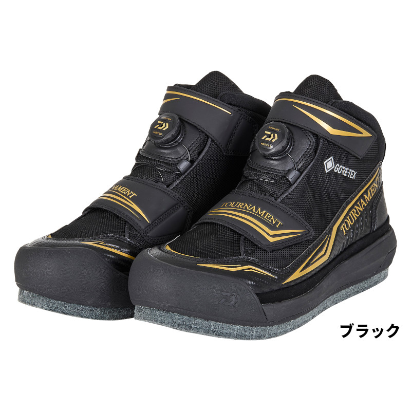 ダイワ フットウェア TM-2501G トーナメント GORE-TEX シューズ 25.5cm ブラック