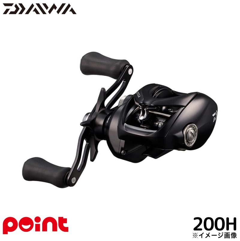 ダイワ ベイトリール 25 タトゥーラ TW 200H 右ハンドル ベイトリール|釣具のポイント 店