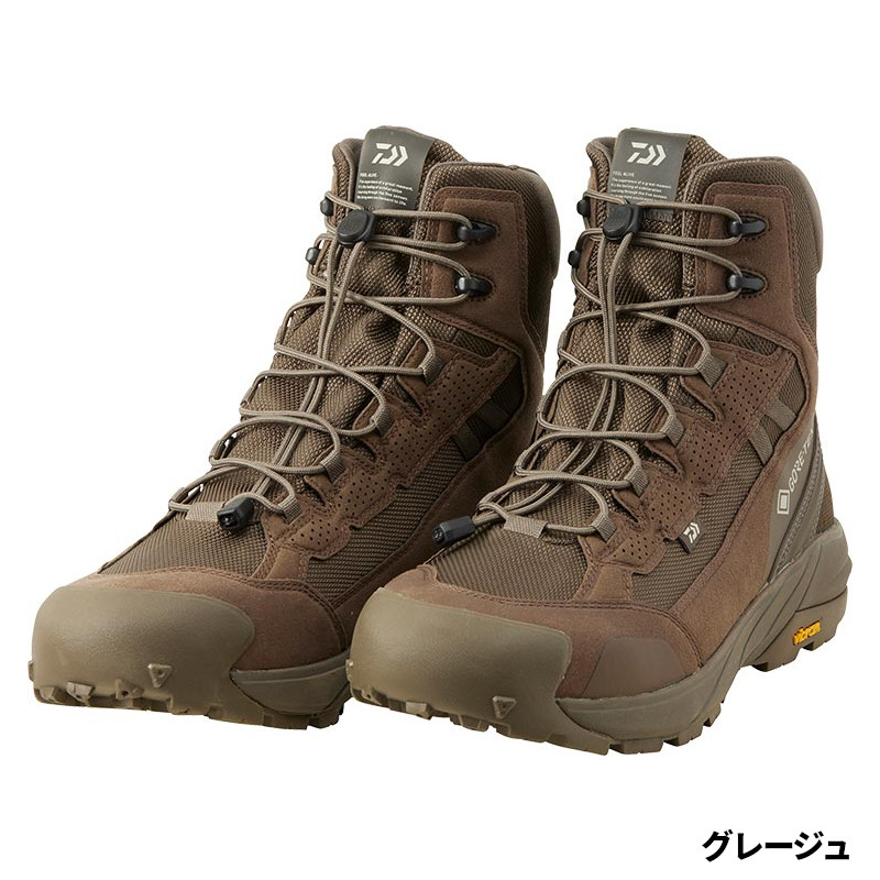 【現品限り】 ダイワ フットウェア FOGLER GORE-TEX ハイカット DS-3301G 25.5cm グレージュ｜釣具のポイント 店
