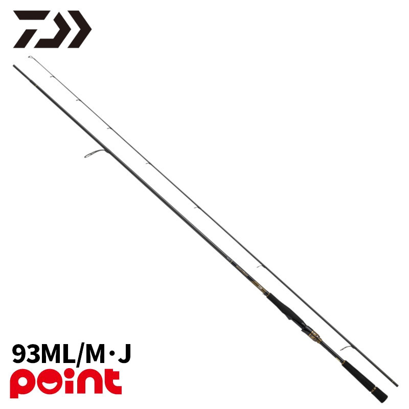 ダイワ シーバスロッド 25 モアザン 93ML/M・J【大型商品】※単品注文限定、別商品との同梱不可。ご注文時は自動キャンセル対応。|釣具のポイント 店