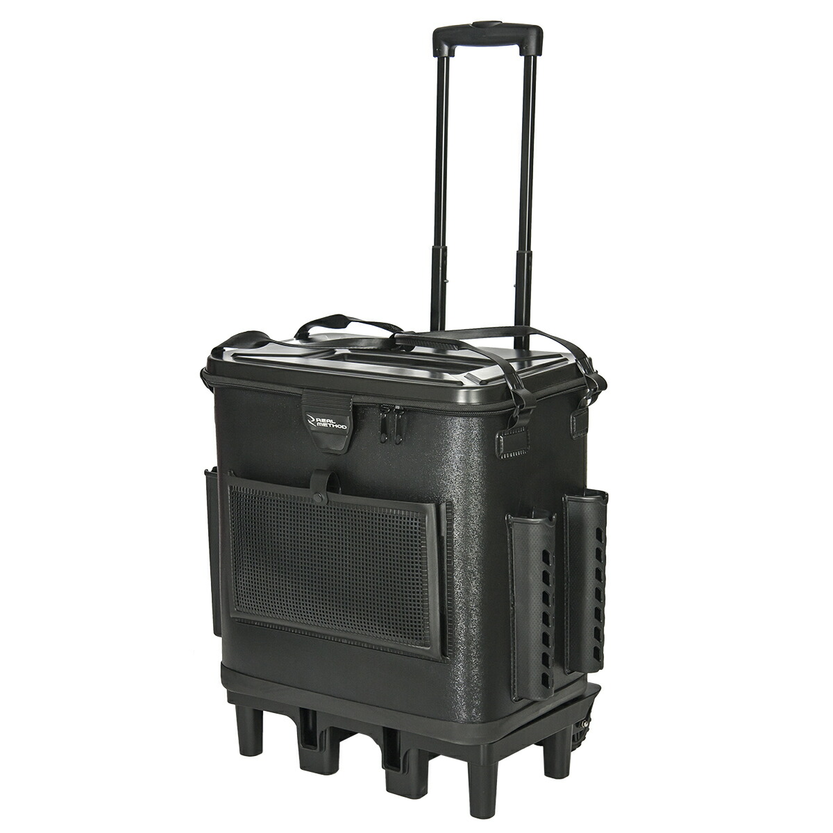 楽天市場 7日間限定8 4 8 11 P最大47倍 5 オフcp リアルメソッド キャリーカート付 Evaタックルバッグ 45cm ブラック Real Method ロッドホルダー 釣具のポイント 楽天市場店 楽天市場 7日間限定8 4 8 11 P最大47倍 5 オフcp リアルメソッド キャリーカート付 Evaタックルバッグ 45cm ブラック Real Method ロッドホルダー 釣具のポイント 楽天市場店