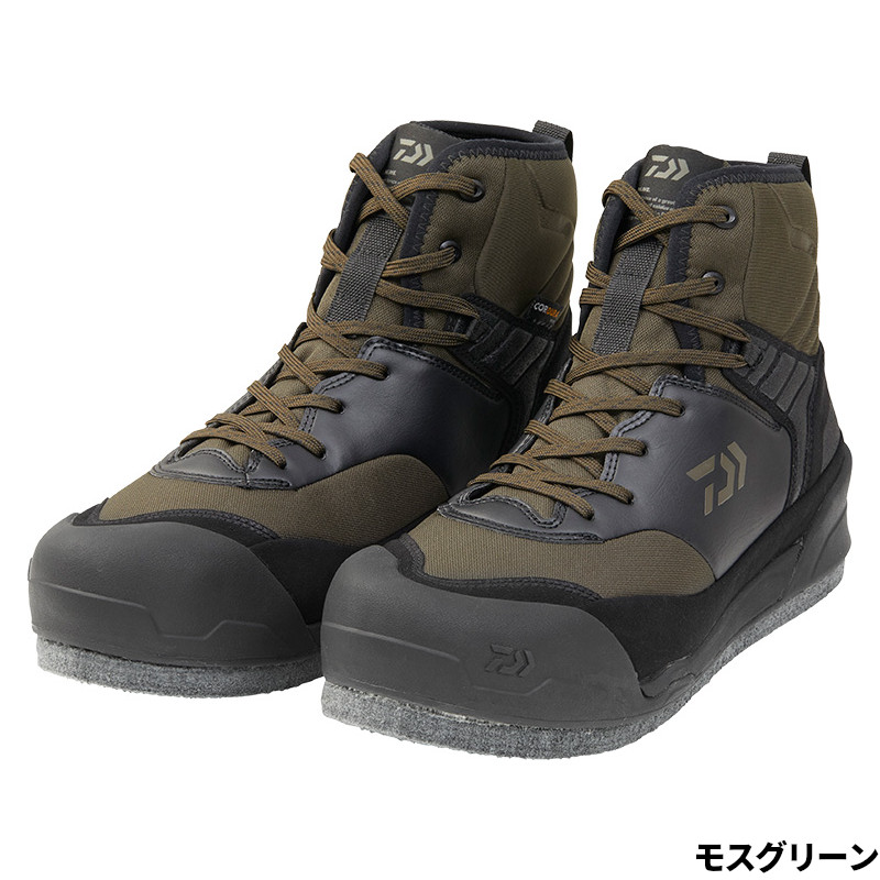 ダイワ DS-2680-H フィッシングシューズ (スパイクフェルト)  モスグリーン 25.5　【釣具　釣り具】 楽天市場】ダイワ DS-2680-H フィッシングシューズ (スパイクフェルト