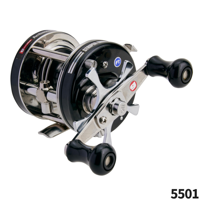 アブガルシア アンバサダー 5501C ファクトリーチューンド ブラック 左 Abu Garcia アブ アンバサダー 5500C / 5501C ファクトリー