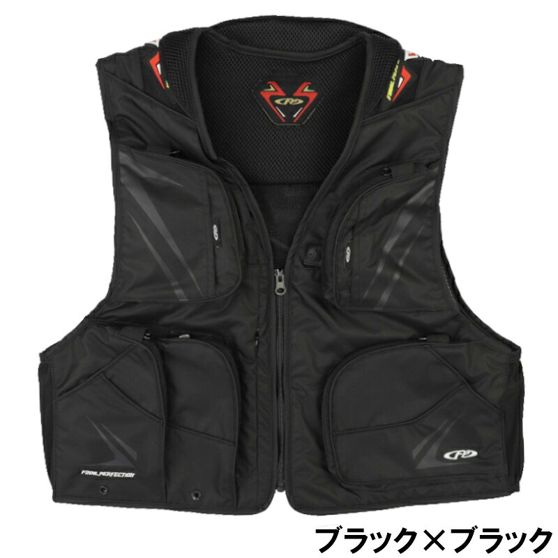 【3点購入で最大P28倍＆お得なクーポン配布中！】【現品限り】 ウェア FP-5180 鮎ベスト M ブラック×ブラック