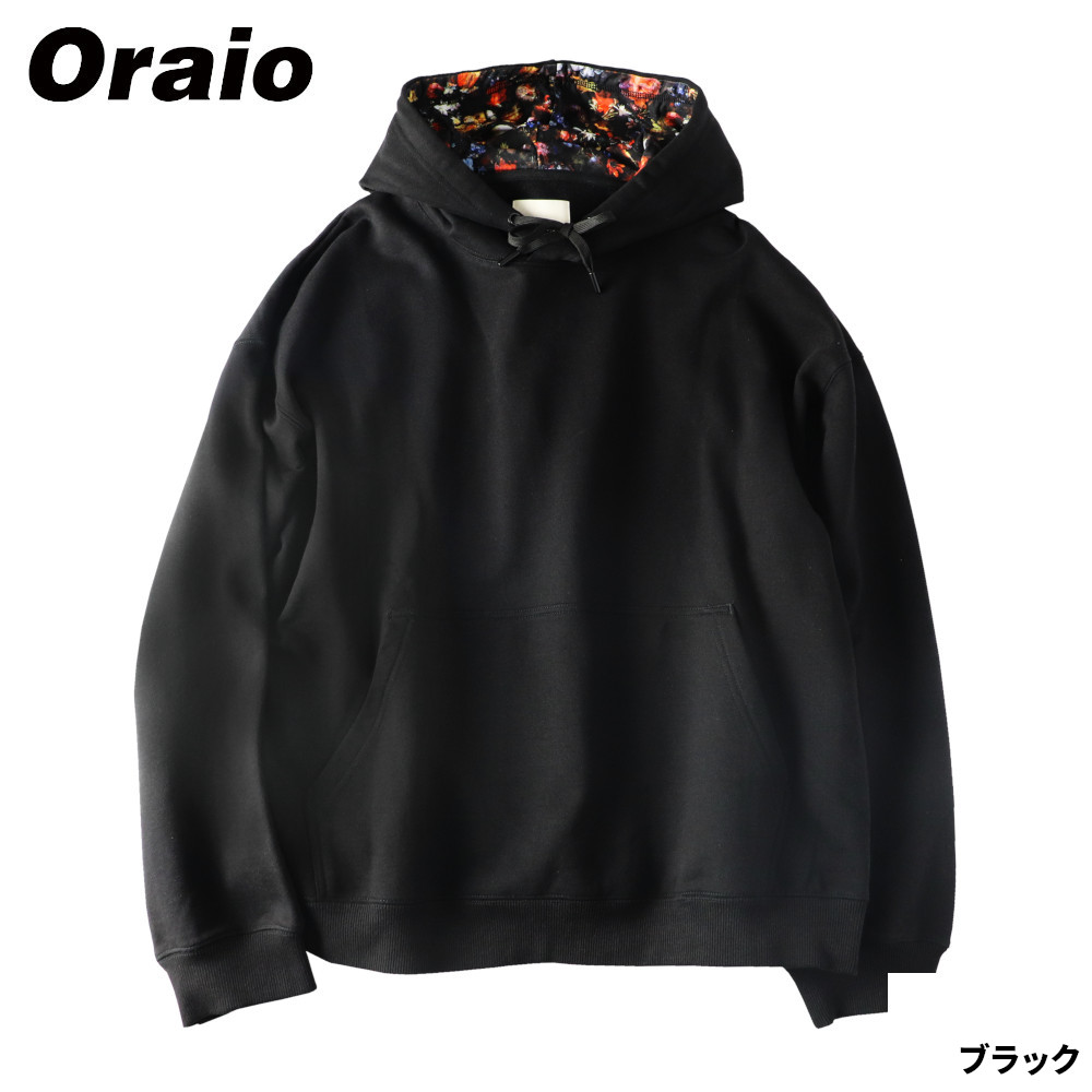 【3点購入で最大P28倍＆お得なクーポン配布中！】ウェア Oraio(オライオ) プルオーバーパーカー XS ブラック