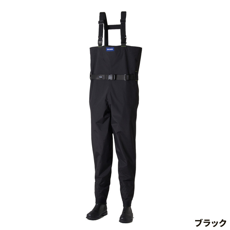 双進 ウェーダー RBB コンフォートサーフウォーカー L ブラック 7746