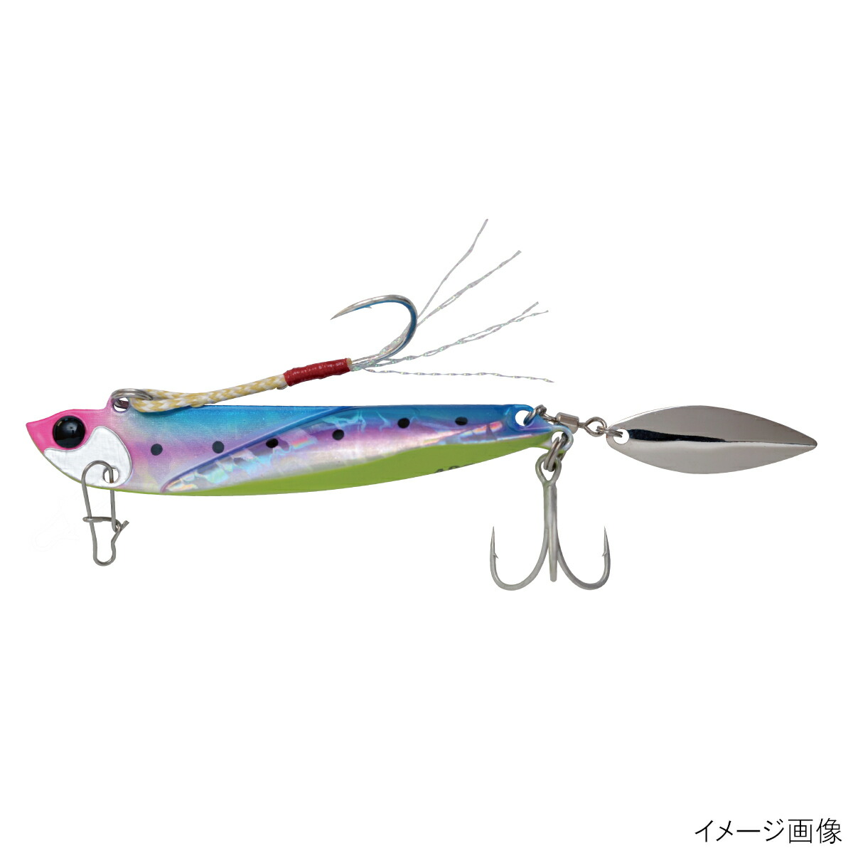 楽天市場 釣り ルアー Jackson 飛び過ぎダニエル ブレード 40g 510 ブルーピーター