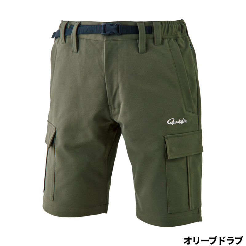がまかつ ウェア フィッシングショーツ(カーゴタイプ) M オリーブドラブ GM3771