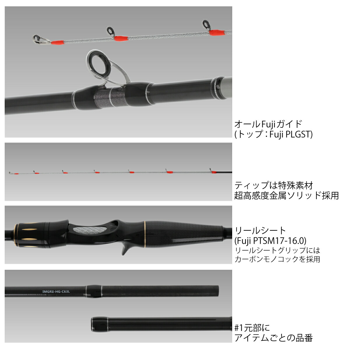 78時間限定6 22 26 P最大39倍 ロッド 竿 イカメタル Grii リアルメソッド 釣具のポイント ハイグレードモデル 乗せ 店 C63l ハイグレードモデル 乗せ Real Method 釣具のポイント