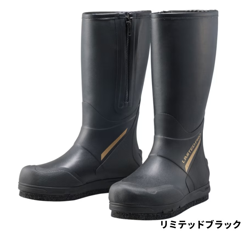 シマノ フットウェア リミテッドプロ ジオロックブーツ カットラバーピンフェルト XL リミテッドブラック FB-120W