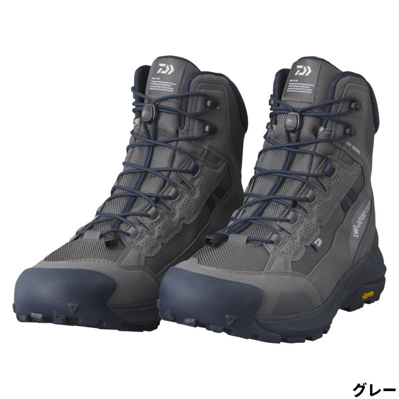 ダイワ フットウェア DS-3301G-ID GORE-TEX オフショアシューズ ハイカット 26.0cm グレー