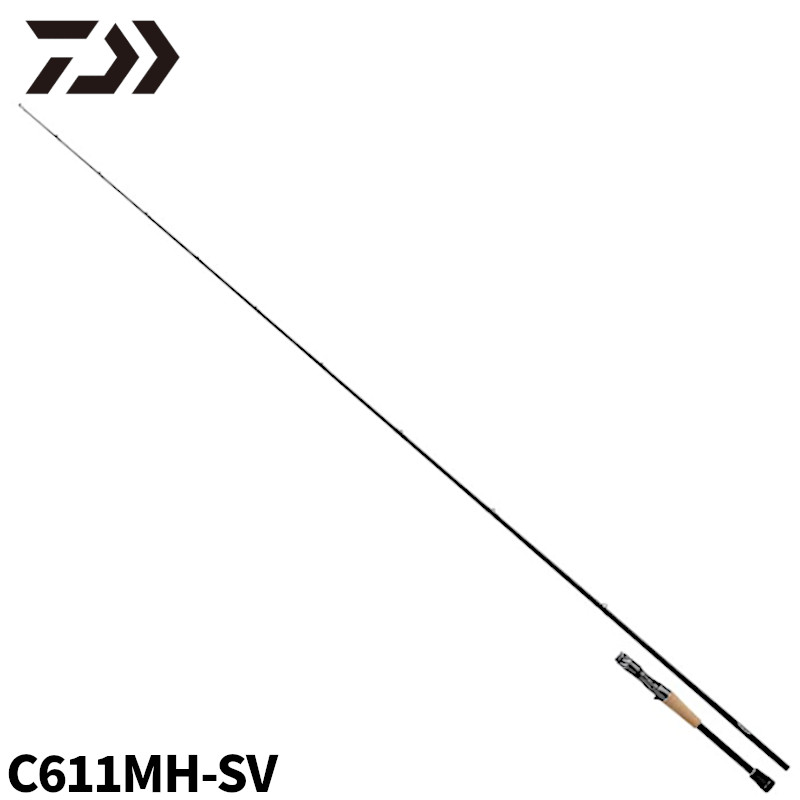 ダイワ S61L-SV バスロッド ダイワ バスロッド スティーズ RC(リアルコントロール) S61L-SV