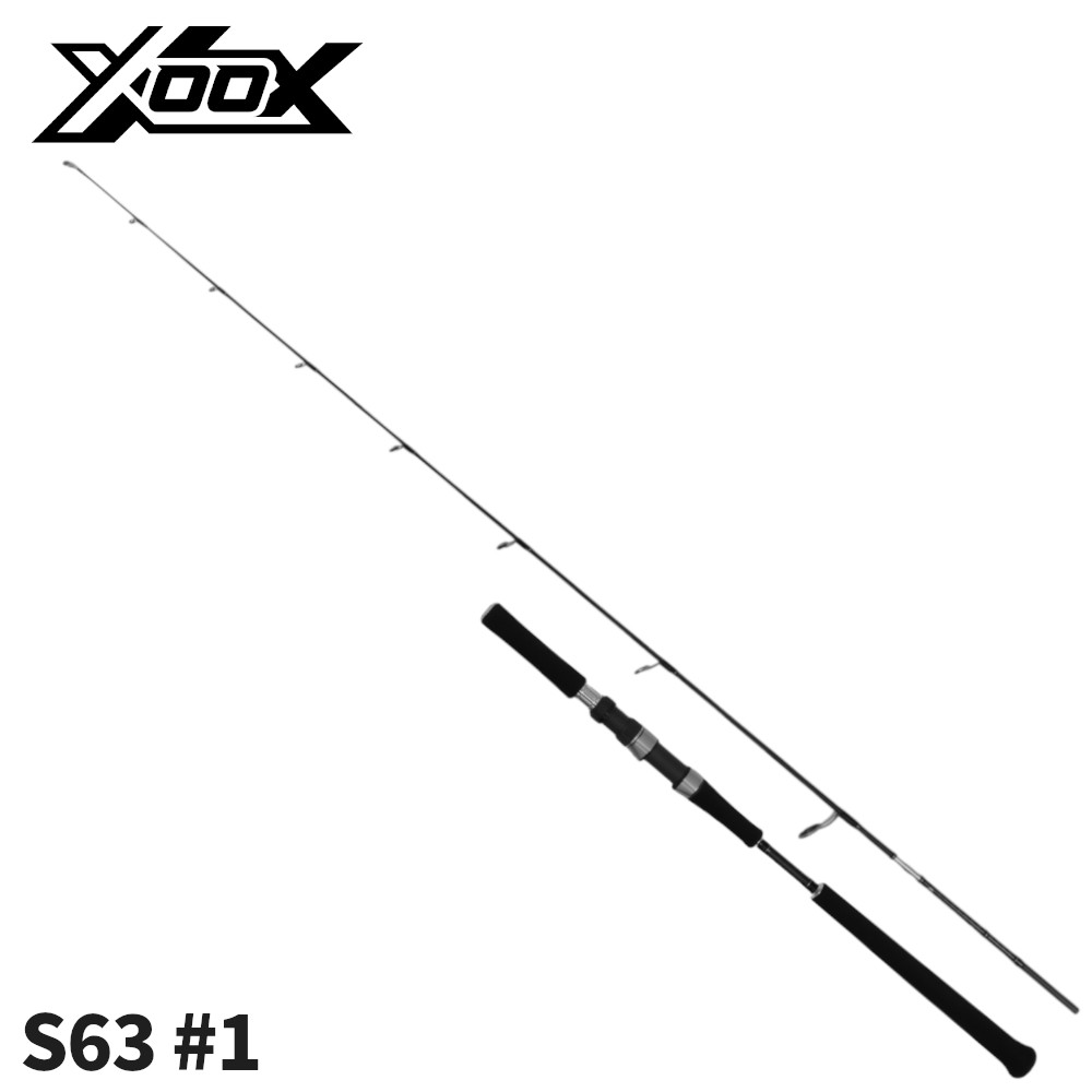 【現品限り】 ジギングロッド XOOX JIGGING GR III LIGHT S63 #1