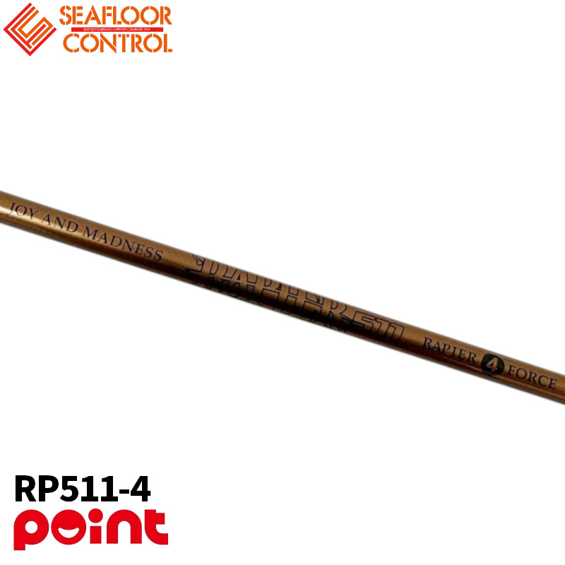 【現品限り】 シーフロアコントロール ジギングロッド レイピア RP511-4 CGリミテッドエディション【大型商品】※単品注文限定、別商品との同梱不可。ご注文時は自動キャンセル対応。｜釣具のポイント 店