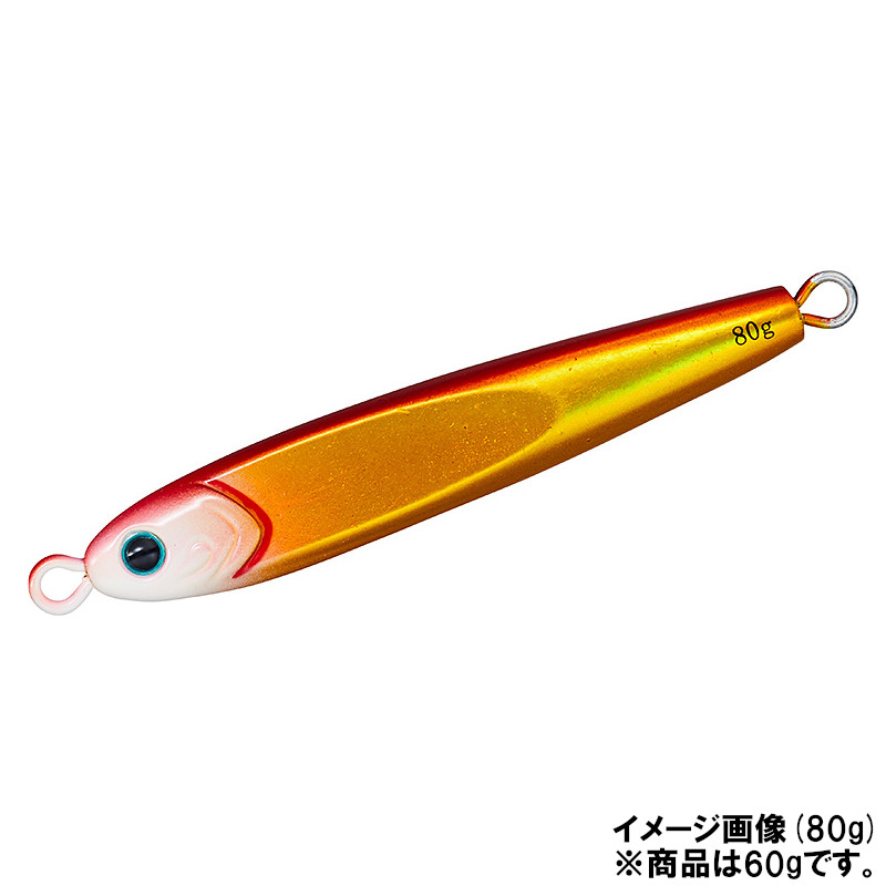 入荷中 ダイワ ジグ TGベイト SLJ 80g アデルアカキンティップグロー