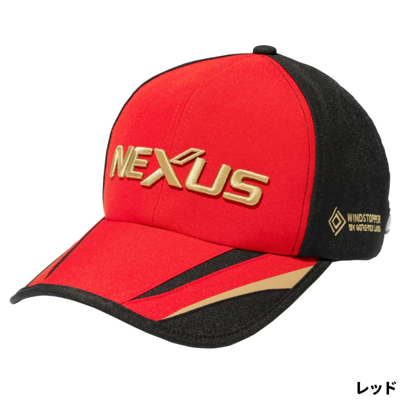 シマノ キャップ ネクサス ゴアテックス ウィンドストッパーキャップ M レッド CA-115Y