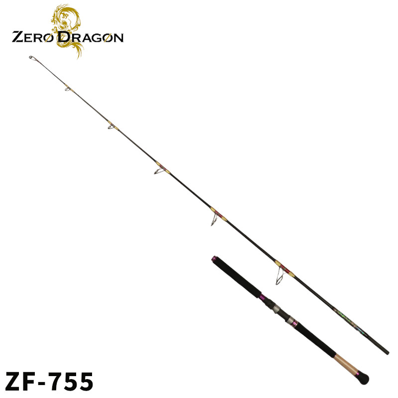 ゼロドラゴン キャスティングロッド キャスティングロッド ZF-755【大型商品】※単品注文限定、別商品との同梱不可。ご注文時は自動キャンセル対応。