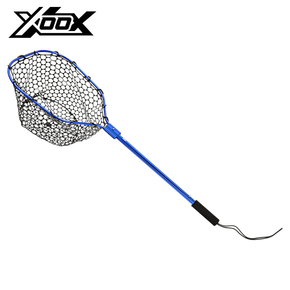 楽天市場】タカミヤ(TAKAMIYA) ラバーランディングネット M ブルー