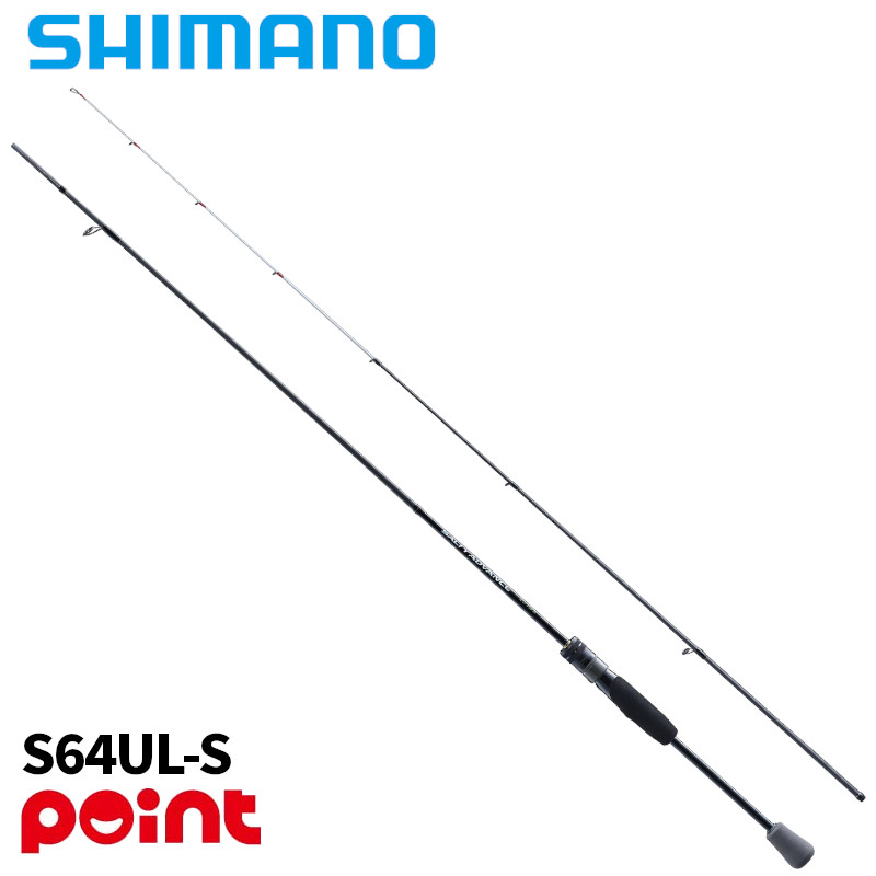 シマノ アジングロッド 25 ソルティーアドバンス アジング S64UL-S (2026年追加モデル)|釣具のポイント 店