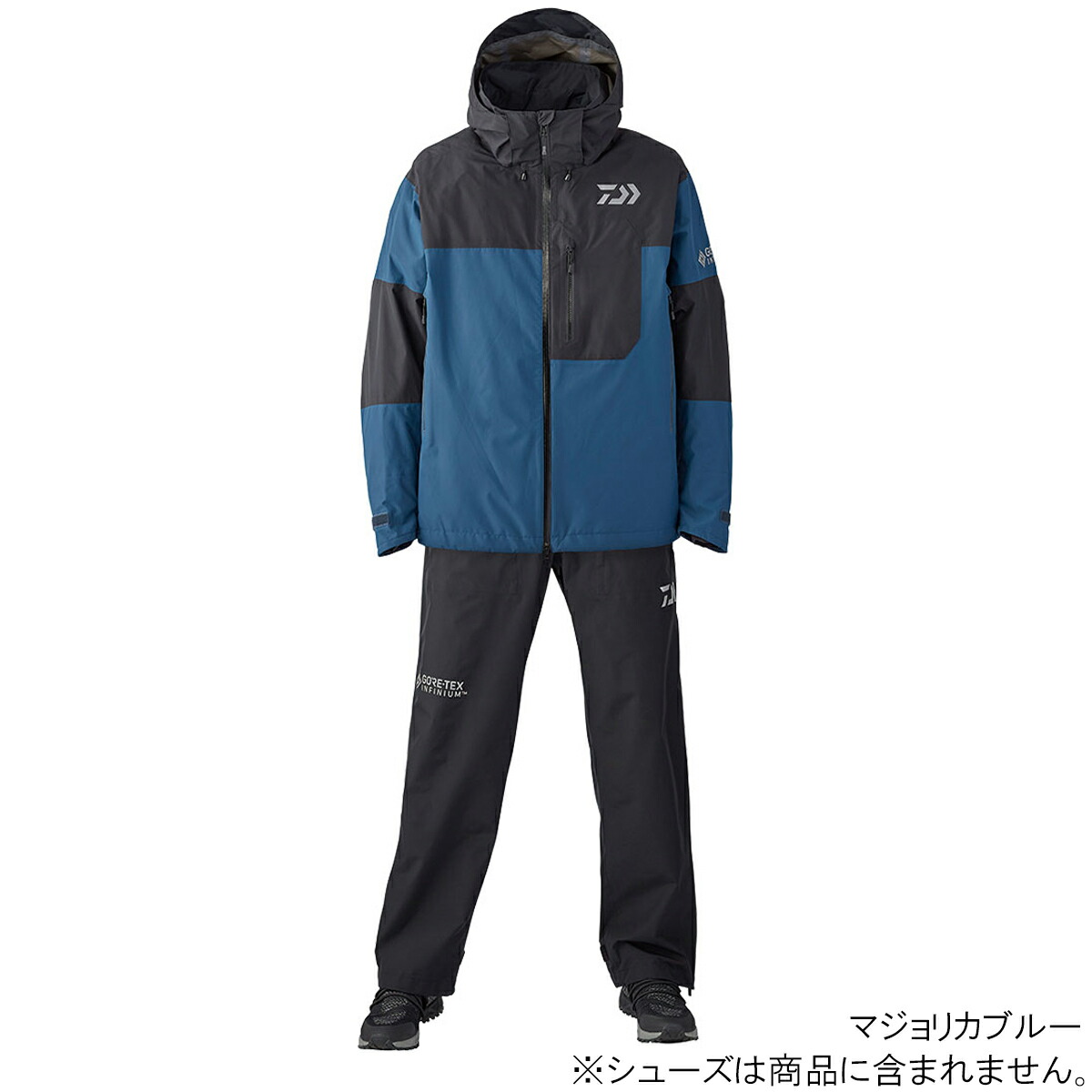 11 1 最大p52倍 ダイワ ゴアテックス インフィニアム プロダクト Dr 190 レインスーツ フィッシング Dr 190 ゴアテックス L マジョリカブルー 釣具のポイント 店釣具のポイント