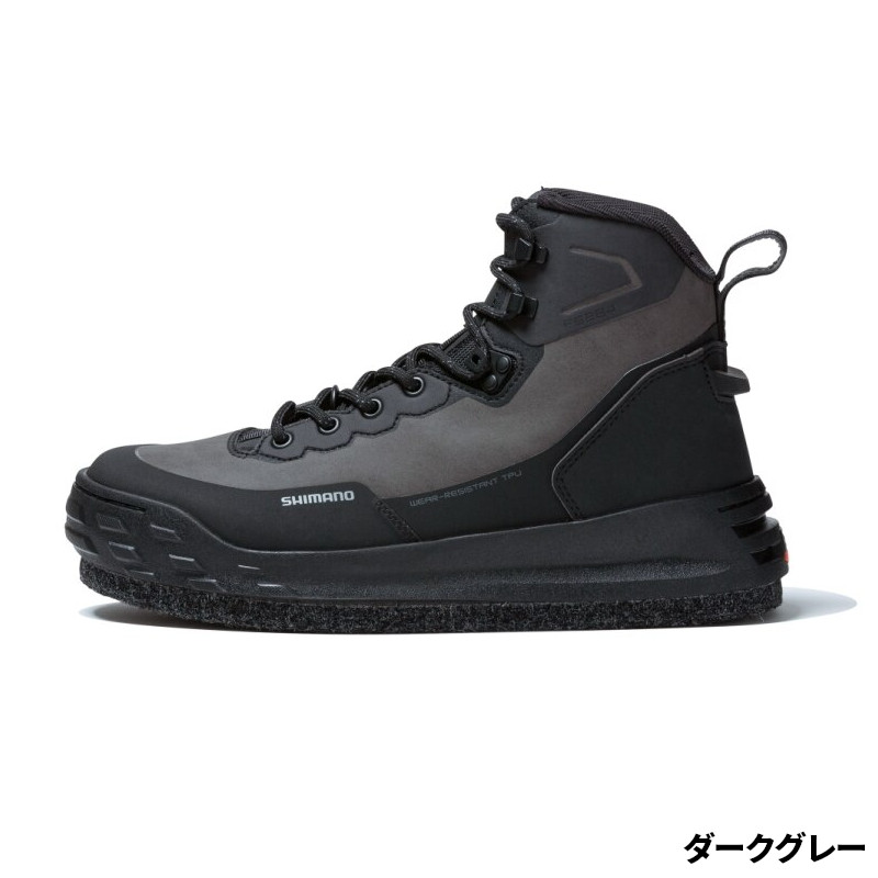 シマノ ウェーダー ジオロック ウェーディングシューズ カットピンフェルト 26.0cm ダークグレー FS-284Z 21,164円